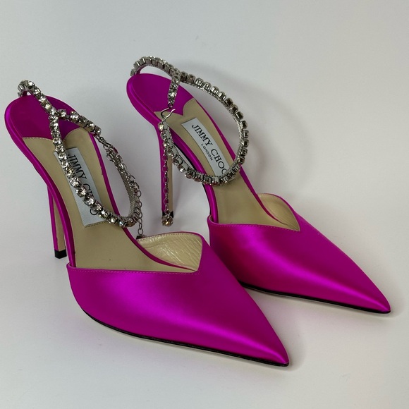 Jimmy Choo Saeda Heels - Picture 1 of 6